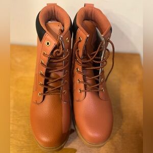 Fila Men's Brown and Black Boots